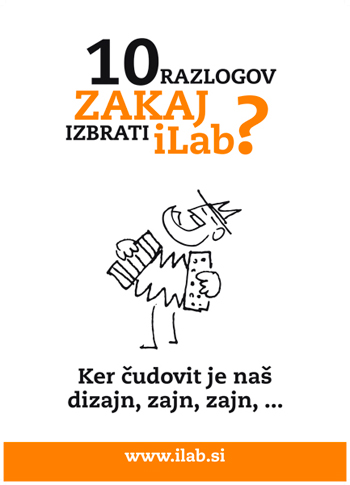 Razstava "10 razlogov zakaj izbrati iLab"