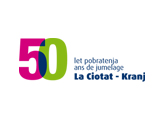 logotip 50 let Kranj-LaCiotat