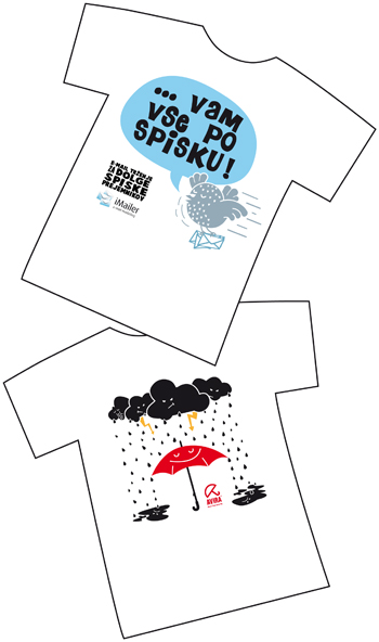 Promocijske majice ponudb iLab